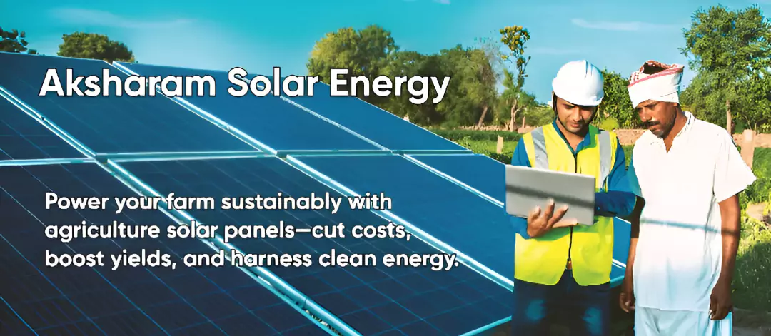 akshram solar energy How Solar Panels Change the Future of Agriculture and Farming in India Introduction Indiaās agriculture sector is the backbone of its economy, employing more than 50% of the population. However, with rising electricity costs, erratic power supply, and climate change challenges, farmers are increasingly under pressure. Fortunately, solar energy is emerging as a powerful, sustainable solution. By harnessing the power of the sun, Indian farmers can revolutionize their practices ā increasing productivity, reducing expenses, and building long-term sustainability. In this blog, weāll explore how solar panels are transforming agriculture in India, bringing economic, environmental, and operational benefits. Weāll also look at how Aksharam Solar Energy is leading this change with innovative and tailored solutions for Indiaās rural and farming communities.