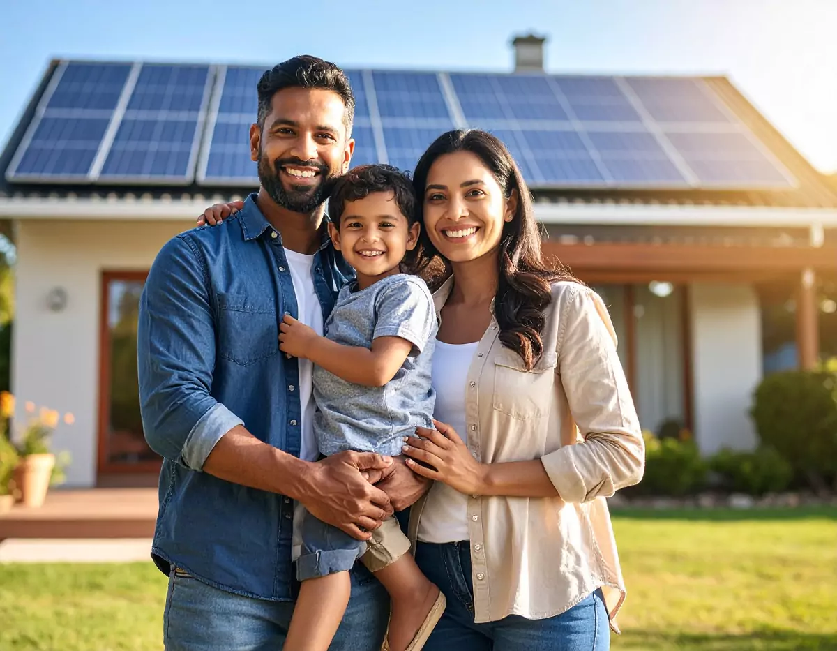 Residential Solar System by Aksharam Solar Energy: Powering Homes with the Sun